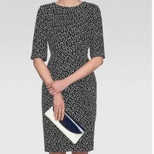 L.K. Bennett “Yolanda” Polka Dot Sheath Dress